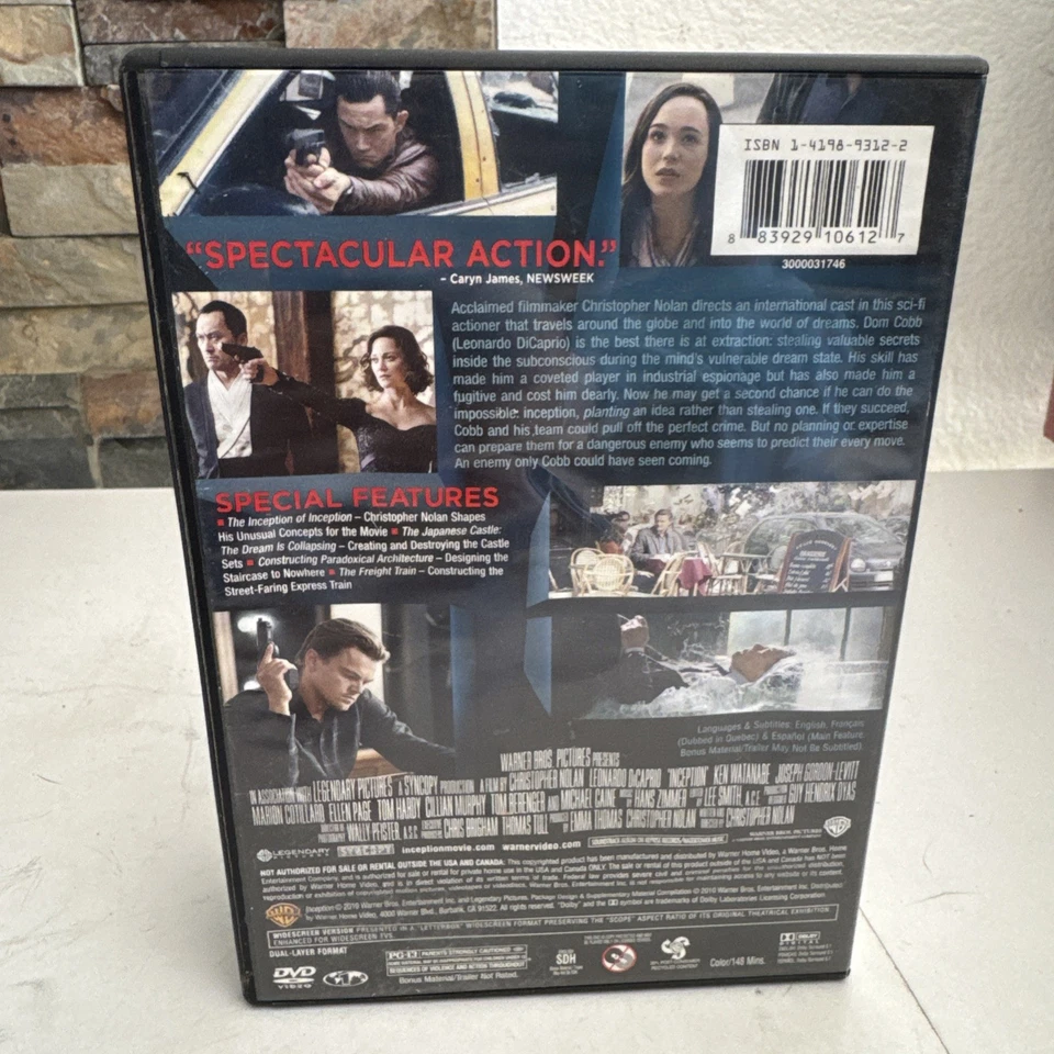Inception DVD - Image 2 of 3