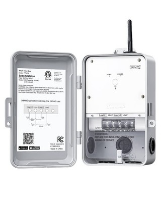 DEWENWILS Pool Pump Timer, Heavy Duty Outdoor WiFi Timer Box, 40A 240VAC 3HP,ETL