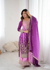 Pakistani Salwar Kameez Ready To Wear Dress 3 Piece Suit Wedding Party Bollywood
