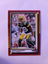 2025 Panini Donruss - Xavier McKinney #189 Press Proof Red