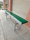 BID for 79"×12" Adjustable Speed Industrial PVC Belt Conveyor Line, 110V in CA — photo 4