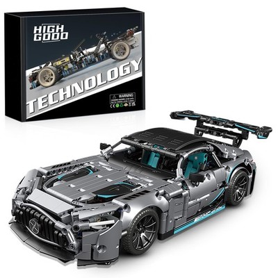 HIGH GODO 1466 Pieces Racing Car Building Kit for Adults,1:14 MOC Super Sports