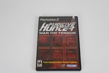 Fugitive Hunter: War on Terror Sony PlayStation 2, 2003 PS2 Complete Cib