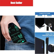 6.5" LCD Writing Tablet Digital Notepad Portable Drawing Board with Stylus