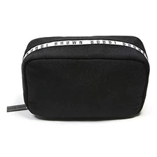 BOBBI BROWN BACK TO BASICS COSMETIC BAG, SMALL BLACK ZIPPER BAG 8 X 4.5 X 3 NEW