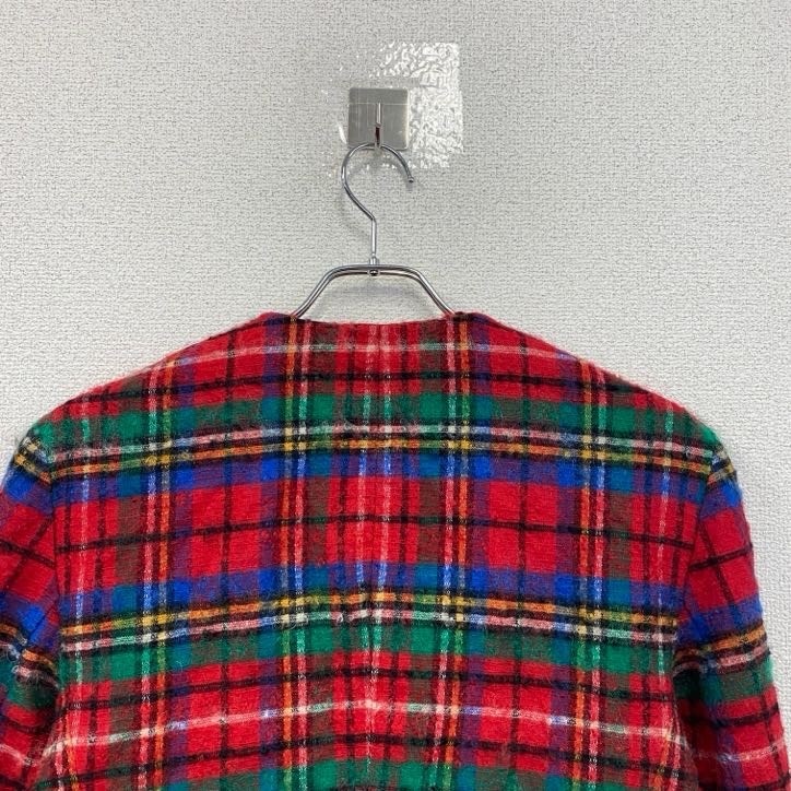 Pendleton Wool Collarless Jacket Unisex Tartan Ch… - image 5
