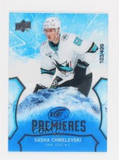 2021-22 Upper Deck Ice 2020-21 Base Premieres 103/499 Sasha Chmelevski #161 0i5
