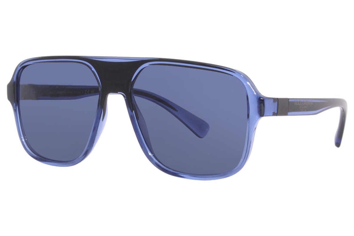 Dolce&Gabbana Sunglasses for Men - Black/Blue (DG6134 325880) for 