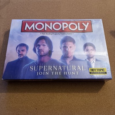 SUPERNATURAL  JOIN THE HUNT 2015 MONOPOLY~NEW SEALED BOX (Collectors Edition)