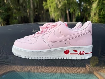 New Nike Air Force 1 Low Rose Pink Size 9 (CU6312-600)