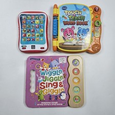 VTech Touch Teach Word Book Early Bird Song Books Bundle Toddler Learning Toys