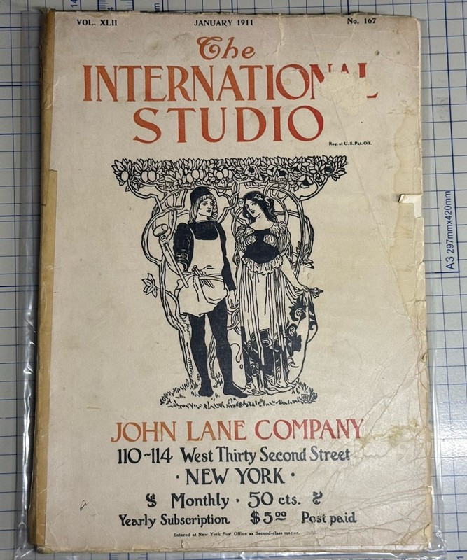 The International Studio Vol XLII No 167 January 1911 Illustrated John Lane Co