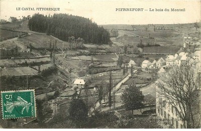 CANTAL PIERREFORT le bois du monteil