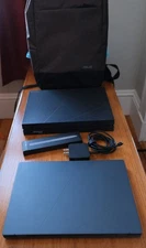 Asus Zenbook Duo 185H UX8406 Ultra 9 complete with pen, backpack, box & charger