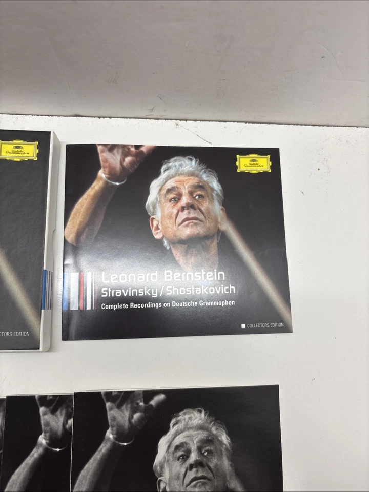 Leonard Bernstein Stravinsky/Shostakovich 6 CD Set Foto 3 de 4