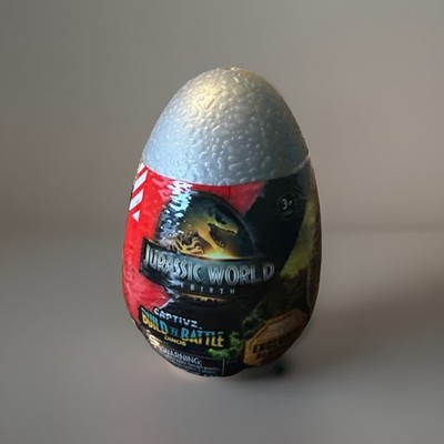 Jurassic World Rebirth Captive Build & Battle Small Dino Egg with Slime New