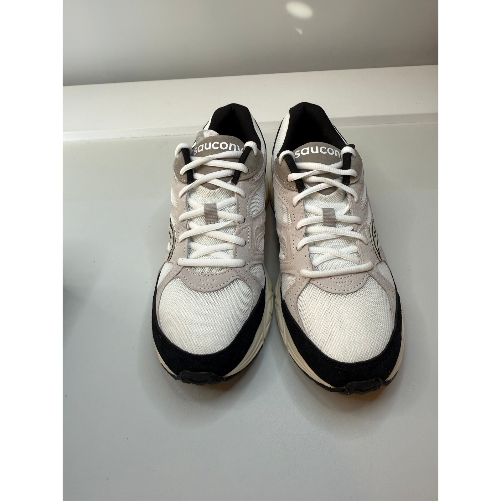 Saucony Grid Ride Millenium White Black Running Sneakers S70856 Mens 7.5 Wmn 9 thumbnail 8