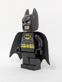Lego Minifigure BATMAN Superheroes - Black Suit, Yellow Belt - sh016a 6863 6864