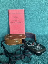 Weston Master II Universal Exposure Meter Model 735  Instructions Working