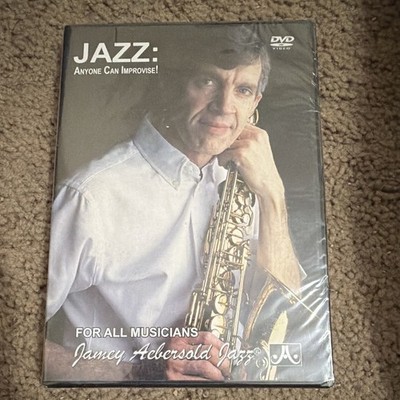 Jamey Aebersold Jazz Jazz: Anyone Can Improvise! Instructional DVD 100 Min