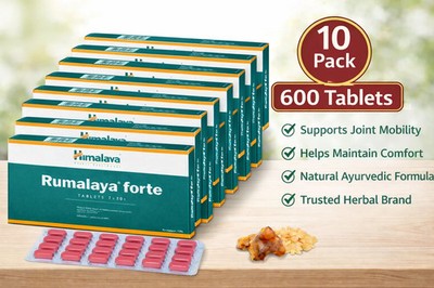 Himalaya Rumalaya Forte Tablets | 600 Tablets (10 x 60) Joint & Mobility Support