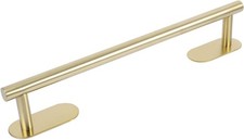 Brushed Brass Towel Rail Adhesive 40 CM Hand Towel Holder Bar Bathroom