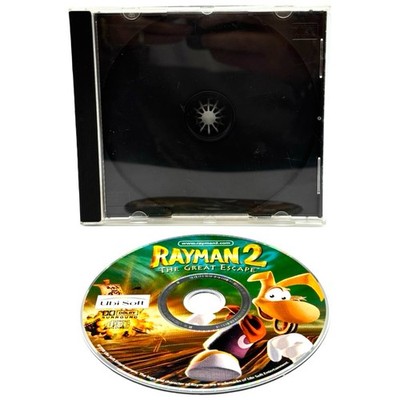 Rayman 2 The Great Escape PC Jewel Case gereinigt ohne Cover ohne Handbuch