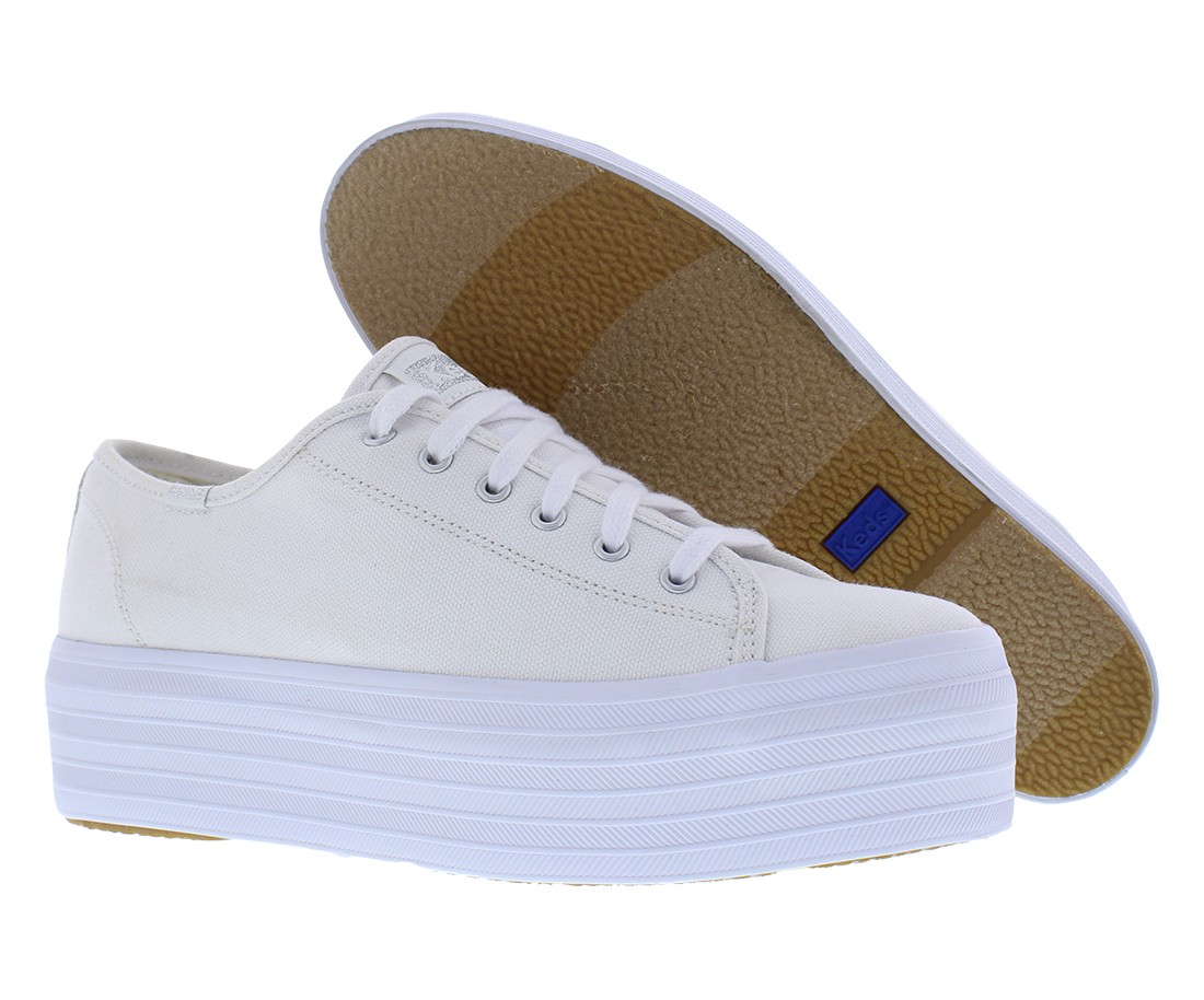 Keds Triple Up Womens Shoes Size 7, Color: White