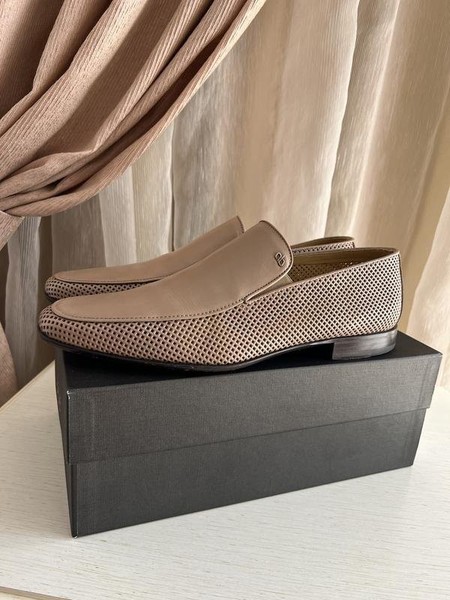 Men Aldo Brue Heels Beige Leather 43.5