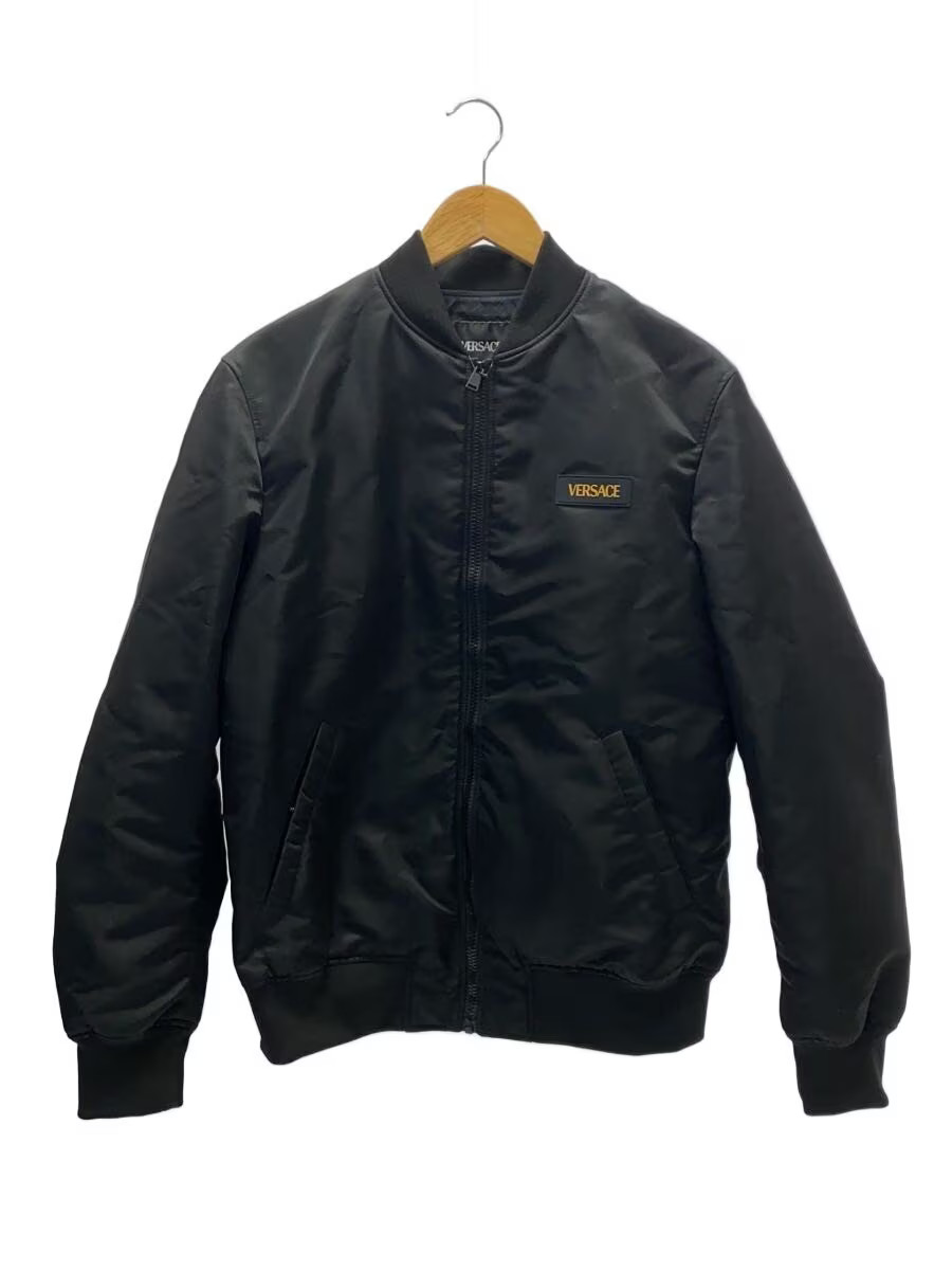 Versace nylon jacket 46 polyester black 1011848 - image 1
