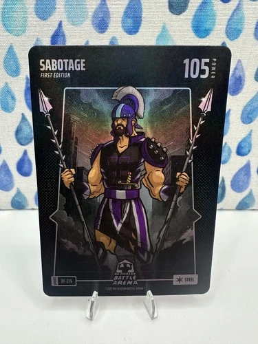 Bo Jackson Battle Arena BF-276 Sabotage Battlefoil Steel Domantas Sabonis