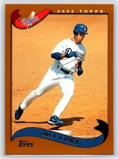 2002 Topps Alex Cora Los Angeles Dodgers #229