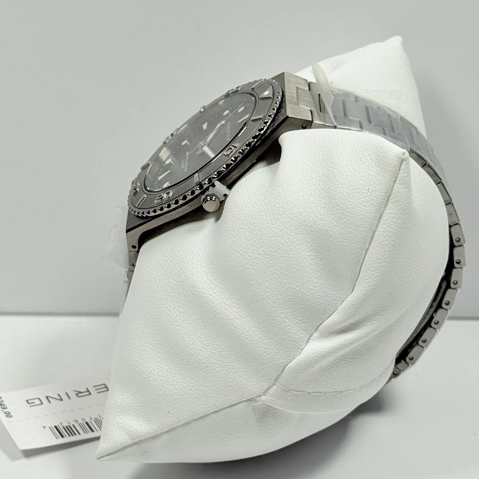 Мужские часы Bering Time Arctic Sailing серый циферблат нержавеющая сталь 18940-777 - Изображение 3 из 4