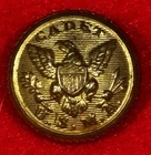 Pre Civil War Non Dug West Point Cadet Cuff Button