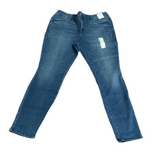 BRAND NEW WOMEN'S SIZE 16W TERRA  SKY DARK WASH SKINNY JEANS