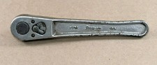 Vintage Snap-on Fv71 38 Drive Stubby Ratchet Usa - Working Mechanic Tool