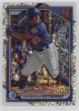 2024 Bowman Chrome Prospects Speckle Refractor 45/299 Daiverson Gutierrez 1f5h