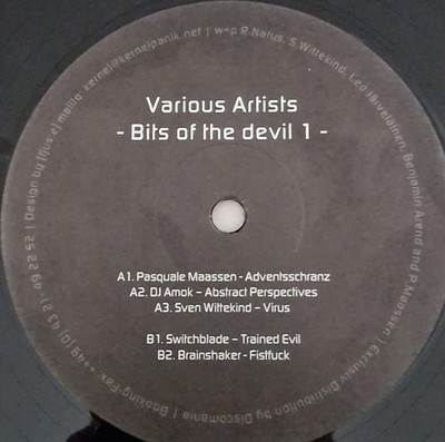 Bits of the device 1 - Vinyl 12' bitshift 002, Wittekind, Amok, Switchblade