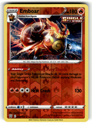 Emboar 025/163 Battle Styles Reverse Holo