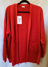 Zyia Red Isolde Cardigan L