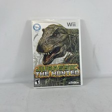 Jurassic: The Hunted (Nintendo Wii, 2009) Clean & Tested Working - Free Ship CIB