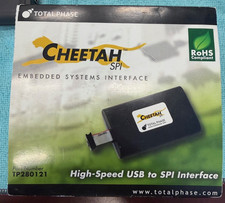 Total Phase Cheetah SPI Host Adapter, High-Speed USB to SPI Interface, TP280121