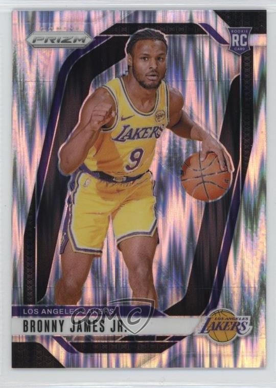 2024-25 Panini Prizm Skewed Prizm 134/249 Bronny James Jr #243 Rookie RC 8d9