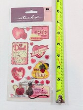 STICKO VALENTINE STICKERS / RETRO VALENTINES