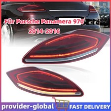 LED Rückleuchten Heckleuchten Links Rechts Für Porsche Panamera 970 2014-16 Rot