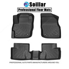 M MOTOS Rubber Car Mats For Mazda 2 II 2007-2014 Improve Your Travel