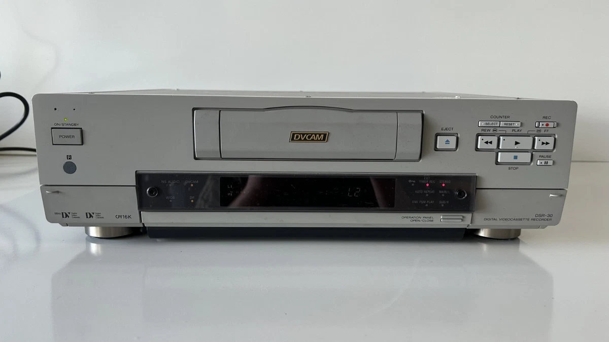 Lecteur Digital Videocassette Player DSR-1600P MiniDV/DVCam Fonctionnel
