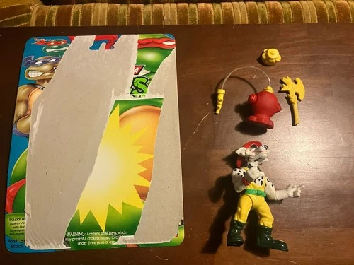 Vintage 1993 Teenage Mutant Ninja Turtles Hot Spot Complete Rare Cardback TMNT