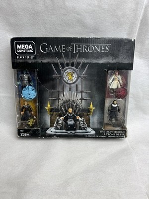 Mega Construx Black Series Game Of Thrones Der Eiserne Thron Set 258 Teile - NEU