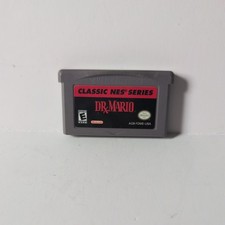 Classic NES Series Dr Mario - Nintendo Game Boy Advance GBA 